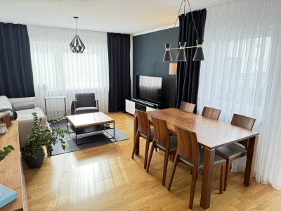 Helle, renovierte 3-Zimmer-Wohnung mit Balkon und Garage – Nähe Stadtzentrum & S-Bahn