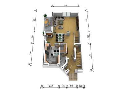 Maisonette Wohnung 95qm in HARENBERG mit großem Garten in ruhiger Wohnlage