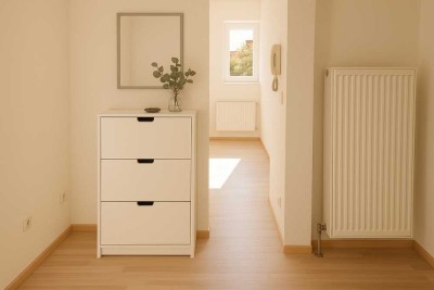 Helle DG-Wohnung mit Charme – 1 Zimmer mit Ausblick - OHNE PROVISON !
