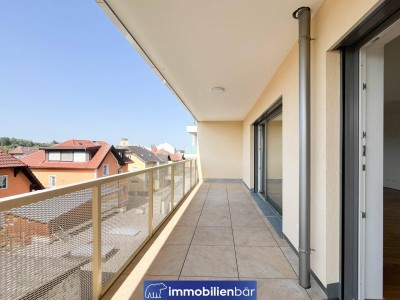 Neubau Anlegerwohnung im Zentrum von Grieskirchen - Top 1 Haus Prechtlerstraße / 2 Zimmerwohnung mit Blick über Grieskirchen