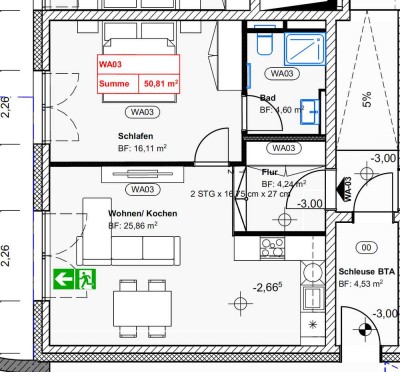 Charmante 2-Zimmer-Wohnung mit großem Garten