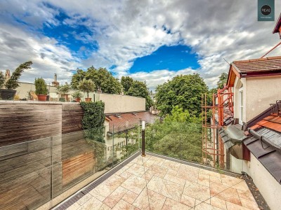 Provisionsfrei: Exklusives Maisonette - Apartment mit Loggia und Terrasse beim Beethoven Museum und Pfarrplatz! Garagen verfügbar!