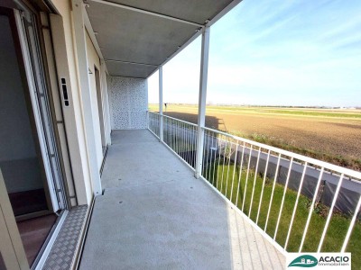 schöne Erstbezugswohnung mit Balkon und Freiblick - optimaler Grundriss - Wohn(t)raum im Tullnerfeld - im Grünen wohnen, aber in der Stadt arbeiten - Tiefgarage vorhanden!