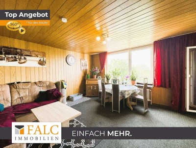 Sofort einziehen: Schön geschnittene Eigentumswohnung mit Loggia  und Blick ins Grüne