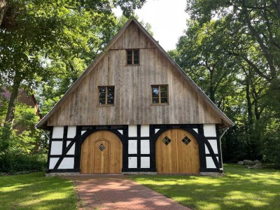 Modernes Wohnen im historischen Fachwerkhaus von 1666 in Bielefeld-Eckhardtsheim