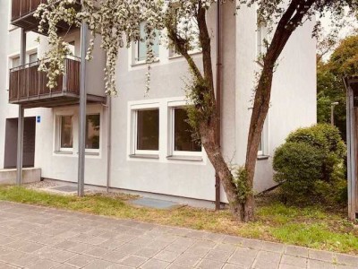 Wohnen im Grünen: Gemütliche 2-Zimmer-EG-Wohnung