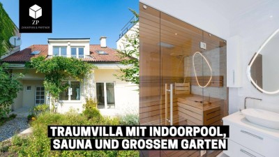 Luxuriöse Traumvilla, mit Indoorpool, Sauna, Whirlpool und Garten