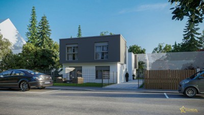 BRILLIANTES EINZELHAUS MIT KELLER. WIENERBERGER-ZIEGELQUALITÄT. 162m² GARTEN!