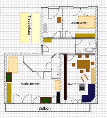 Wohlfühlwohnung (3-Zimmer) mit 101 m² in München-Trudering