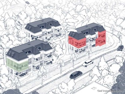 2 Zimmer Wohnung Parkett Balkon im grünen Waidmannslust (A5), inkl. PKW-Stellplatz