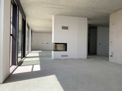 Modernes Massivhaus mit Flachdach, Erstbezug