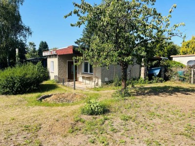 Ärmel hoch und los gehts, Ferienhaus im Grünen