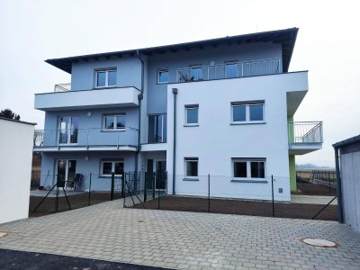 Kleine Gartenwohnung im Neubau in Langenlebarn