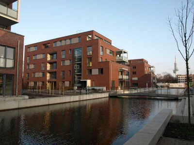 Moderne 3-Zimmer Wohnung mit zwei Terrassen an der Lister Gracht