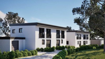 Mieten in Hermerath: Neubau-Doppelhaushälfte mit Panoramablick