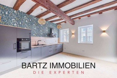 Glanzstück: einzigartige 3-Zimmer-Erdgeschosswohnung im modernisierten Fachwerkhaus