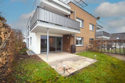 Moderne 3,5- Zi.- EG-Wohnung mit Garten, TG-Platz und Stellplatz