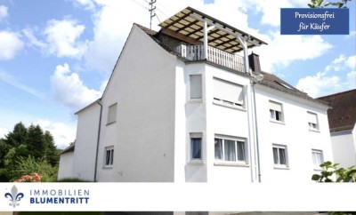 Stadt, Land, Fluß - ein lebendiges Zuhause mit viel Gartengrün