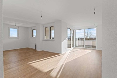 Exklusives Neubau-Mietobjekt: Barrierefreie Penthouse Wohnung mit 113 m² in Tiefenbronn-Lehningen