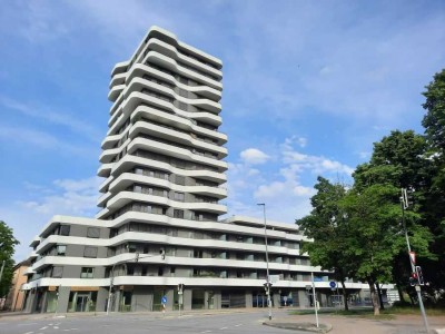 Provisionsfrei* Charmante 3-Zimmer-Wohnung im exklusiven IN-Tower - Wohnen über den Dächern von Ingo