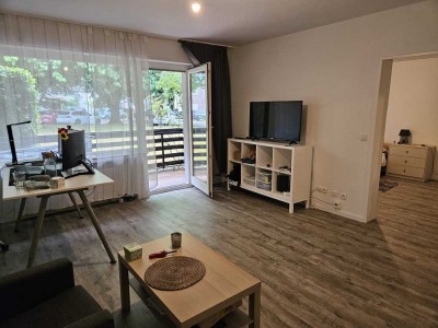 Lichtdurchflutete, funktionelle 2-Zimmer-Wohnung mit Balkon und Grünblick in Aachen-Richterich