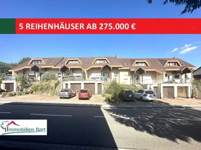 KAPITALANLEGER AUFGEPASST! 
5 REIHENHÄUSER AB 275.000 €