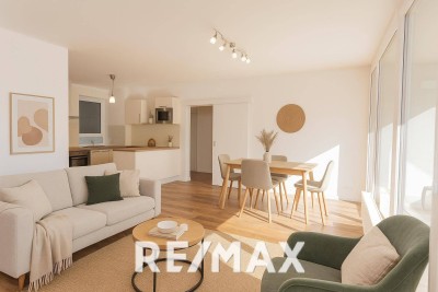 Helle 3-Zimmer-Wohnung mit Loggia in ruhiger Grünlage von Mauerbach