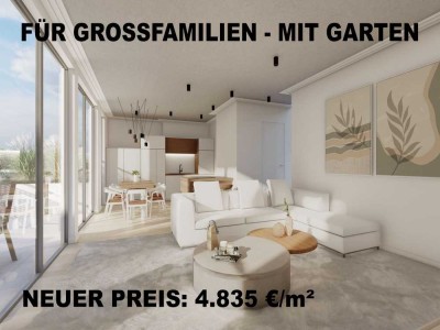 FÜR GROSSFAMILIEN - MIT GARTEN