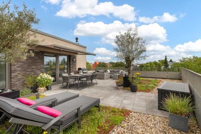 Moderne 3-Zimmer-Wohnung mit beeindruckender Dachterrasse - Ihr neues Zuhause in zentraler Lage!