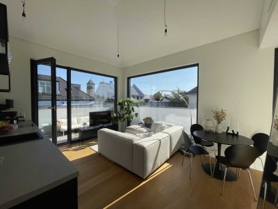 Exklusive 1,5-Zimmer Penthouse-Wohnung im 6. OG in Frankfurt Nordend-West