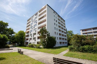 Ein Rohdiamant über den Dächern von Ismaning: 
Renovierungsbedürftige  4-Zimmer-Wohnung