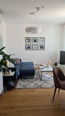 Stilvolle, gepflegte 1,5-Raum-Wohnung mit Balkon und Einbauküche in Telgte