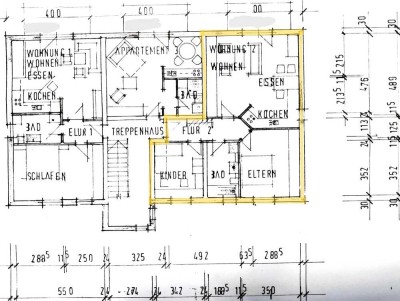 3-Zimmer-Wohnung mit Einbauküche, Dachspitz und Stellplatz in zentraler Lage von Oberteuringen
