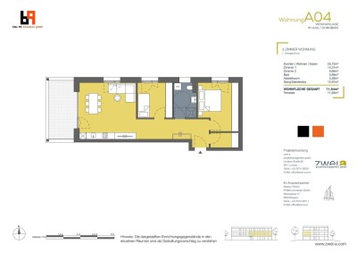 3- Zimmer NeubauwohnungDORNBIRN / IM HAG (TopA4)