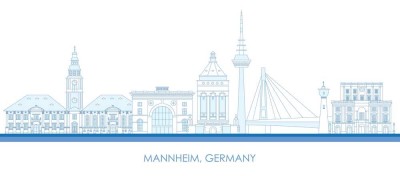 Zentrumsnahe vollmöblierte 1-ZKB mit zwei Balkonen