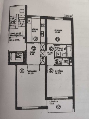 Vermiete schöne und helle 3 ZimmerWohnung, befristet, Verlängerung möglich