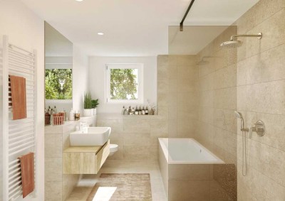 Baustellenberatung: So., 14.12. von 11-13 Uhr, Sonnige 3-Zi.-Wohnung im 1. OG mit großem Balkon