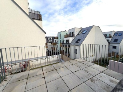 2-Zi-Wohnung mit 2 Terrassen und Abstellraum in Ruhelage | Nähe U1 Kagraner Platz