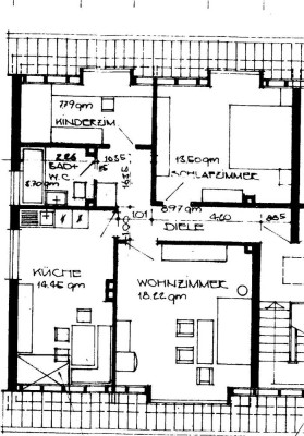 3,5-Zimmer-Dachgeschosswohnung in Gladbeck