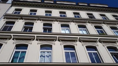 DG-Wohnung mit direktem Blick auf den Clara-Zetkin-Park