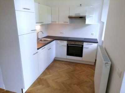 Neuwertiger 3 ZIMMER-Altbau + ruhiger Balkon + Einbauküche + Bad mit Dusche / WC + nahe Hauptbahnhof