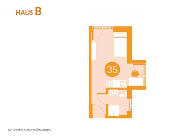 Neubau in 2027:  Studentenstudio 20 qm in München-Freimann