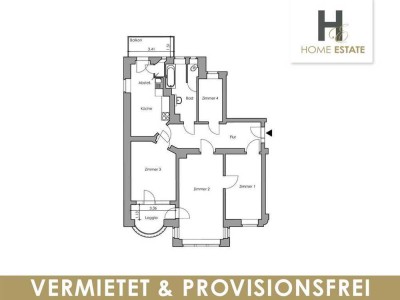Selten, aber wahr - Alte Türen; Stuck; Parkett - Provisionsfrei!!!!