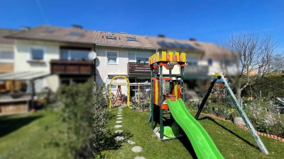 KE-Thingers: Platz für die Familie - nix wie rein ins eigene Heim. Älteres Reihenhaus mit schönem Ga