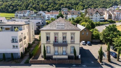 5,5 % Rendite trifft Repräsentation / Faktor 18! Prestige-Altbau in 1A Lage von Bingen am Rhein
