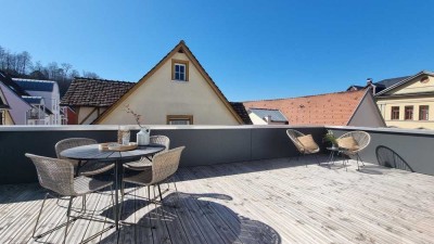 3-Zimmer Penthouse Wohnung in sehr zentraler Lage mit Dachterrasse und Aufzug