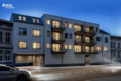 TOP – NEUBAU – EIGENTUMSWOHNUNGEN mit Gärten, Terrassen, Balkonen in bester ZENTRUMSRUHELAGE!