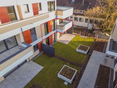 NEUBAU in Stadtnähe – stilvolle 2-Zimmer-Wohnung | Erstbezug mit Balkon und Küche