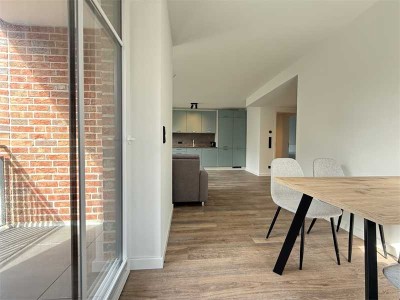 Möblierte 4-Zimmer Wohnung mit Loggia zur Miete - Erstbezug (Whg 7)