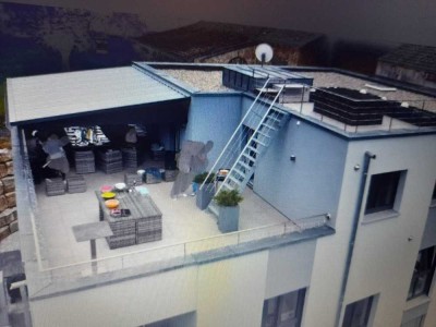 Neuwertige Penthouse Wohnung - mit Aufzug - und XL Garage - Verkauf oder Vermietung !
